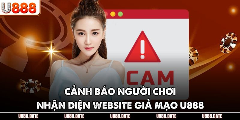 Cảnh báo người chơi nhận diện website giả mạo U888