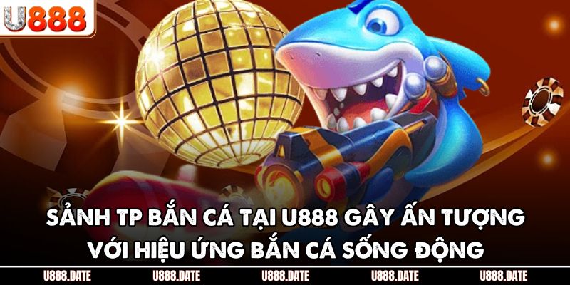 Sảnh TP Bắn Cá tại U888 gây ấn tượng với hiệu ứng bắn cá sống động