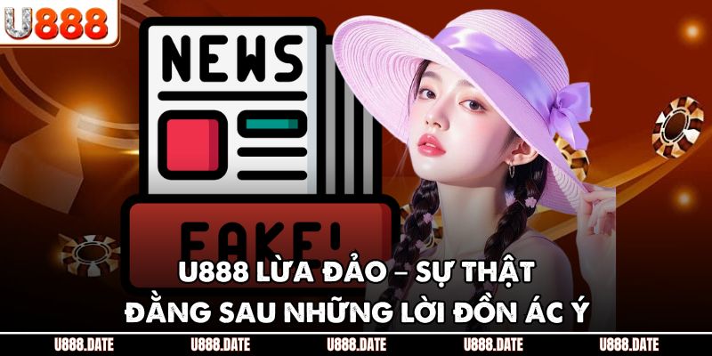 U888 Lừa Đảo – Sự Thật Đằng Sau Những Lời Đồn Ác Ý